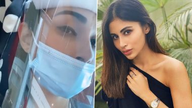 Mouni Roy Finally Boards the Plane After Being Stuck in Abu Dhabi for Four Months (Watch Video)