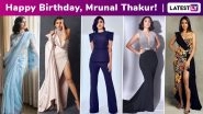 Mrunal Thakur Birthday Special: Whipping Up a Brilliant Style Storm, Versatile Chic Is Just Another Virtue of Her Fashion Arsenal!