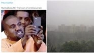 Mumbai Receives Heavy Rainfall, Netizens Trend #MumbaiRain With Pics, Videos and Funny Memes to Enjoy The Weather
