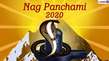 Nag Panchami Images & HD Wallpapers For Free Download Online: Wish Happy Naga Panchami 2020 With WhatsApp Stickers and GIF Greetings