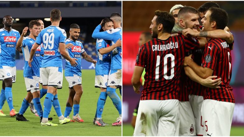 Napoli vs AC Milan, Serie A 2019–20 Free Live Streaming Online & Match Time in Indian Time: How to Get Live Telecast of NAP vs MIL on TV & Football Score Updates in IST