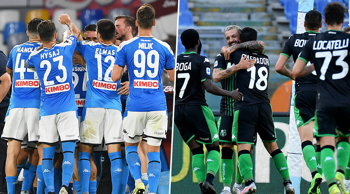 Napoli vs Sassuolo, Serie A 2019-20 Free Live Streaming ...