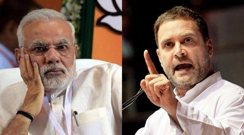 Narendra Modi Fabricated His Fake Image of Strongman to Come to Power, Says Rahul Gandhi (Watch Video)