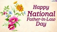 National Father-in-Law Day 2020 Wishes: WhatsApp Stickers, HD Images, Quotes, Greetings, SMS and Facebook Messages to Send on July 30