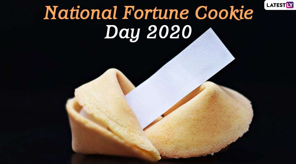 National Fortune Cookie Day 2020 (US) Easy Recipe Guide to Bake