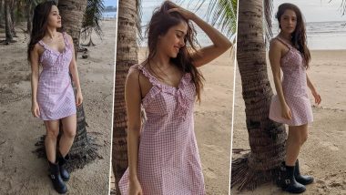 Nushrat Bharucha’s Gingham Style by the Sea Is an Effortless Holiday Statement!