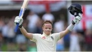 IND vs ENG 2021 Test Series: Ollie Pope Ruled Out Until Start of Test Series Due to Left Thigh Muscle Injury