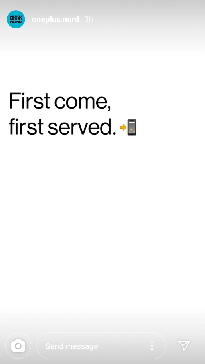 OnePlus Nord Sold Out