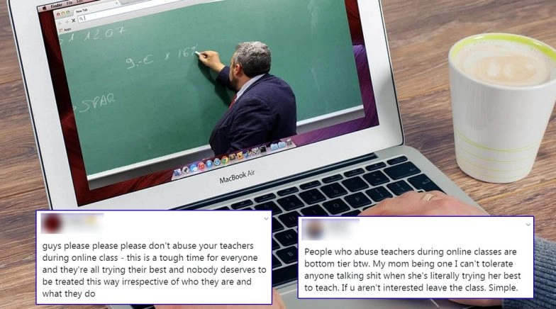 Viral 'Fictional' Post Details Online Teacher Being Abused by Students, Netizens Enraged