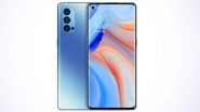 Oppo Reno 4 Pro Smartphone to Be Launched in India on July 31; Check Excepted Prices, Features & Specifications