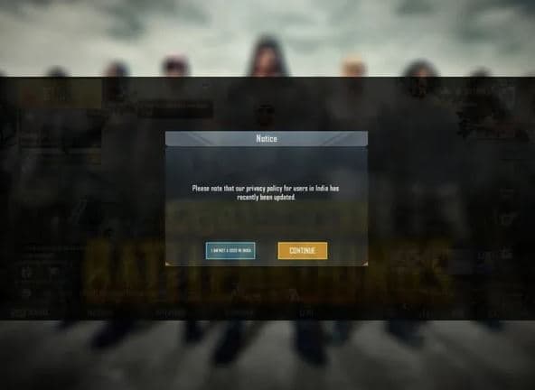PUBG Privay Policy