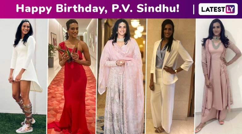P. V. Sindhu Birthday Special: Her Passion for Fashion Translates Into a Chic Style Arsenal!
