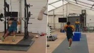 Babar Azam, Azhar Ali and Other Pakistan Cricketers Hit the Gym Hard Ahead of Test Series Against England (Watch Video)