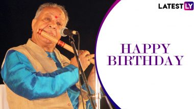 Pandit Hariprasad Chaurasia 82nd Birthday: Interesting Facts About The Legendary Classical Flautist and Revered Music Director