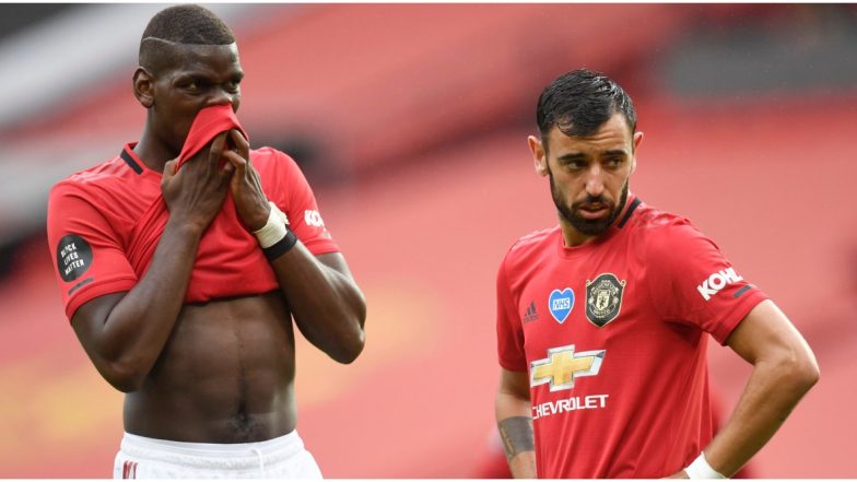Paul Pogba, Bruno Fernandes React to Manchester United’s Disappointing 2–2 Draw Against Southampton Jolting Their Champions League Hopes