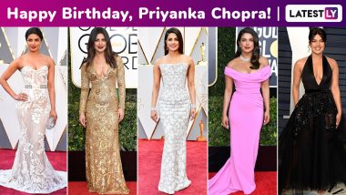 Priyanka Chopra Birthday Special: A Perpetual Red Carpet Glamazon, Eloquent and Exquisite, She Brings Her Own Sassy Spotlight!