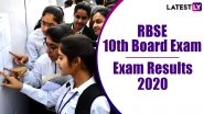 RBSE 10th Result 2020 Declared: Here&rsquo;s Where and How to Check Class 10 Rajasthan Board Exam Results Online rajresults.nic.in