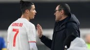Cristiano Ronaldo Is a Champion With His Feet and Mind, Says Juventus Manager Maurizio Sarri