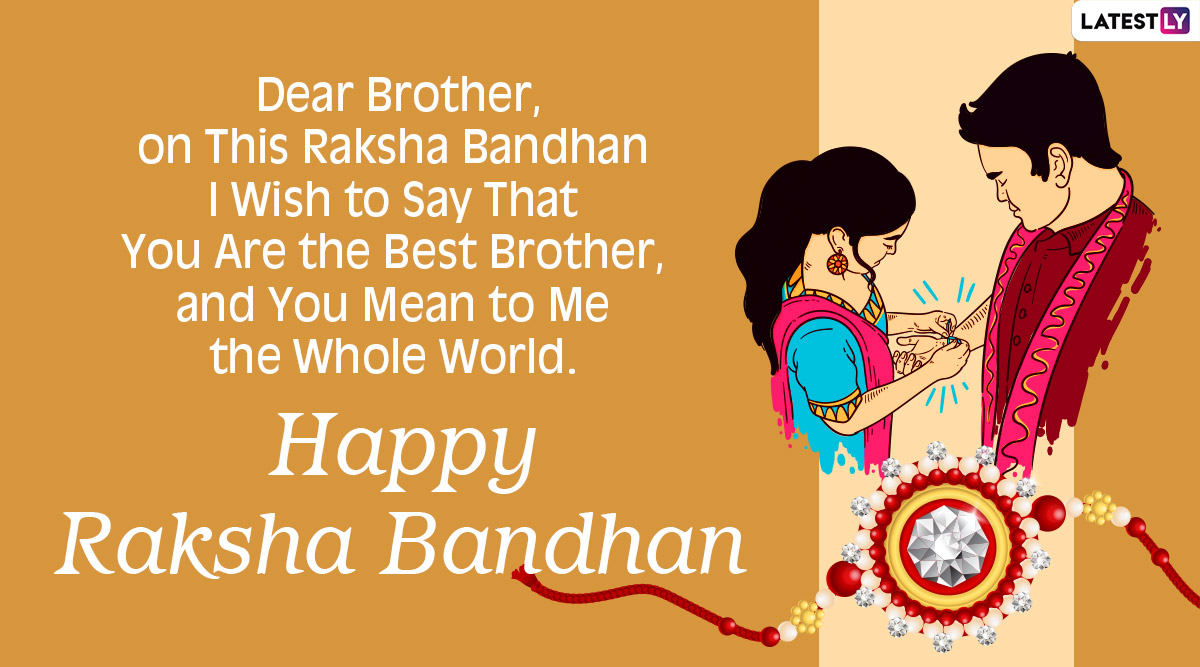 Raksha Bandhan 2020 Wishes for Sisters in English: Happy Rakhi ...