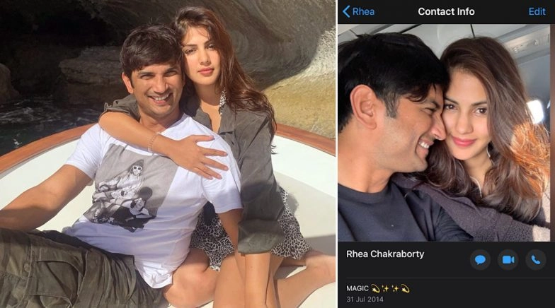 Rhea Chakraborty Changes Her WhatsApp DP and It’s With Sushant Singh Rajput