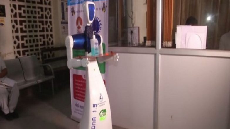 Robots Deployed to Serve COVID-19 Patients in Sir Sayajirao Gaekwad Hospital in Vadodara
