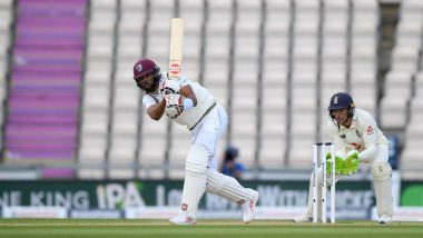 England vs West Indies 1st Test 2020 Day 3: Roston Chase, Shane Dowrich Consolidate Visitors' 31-Run Lead Over Hosts