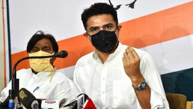 Sachin Pilot, Sacked as Rajasthan Deputy CM, To Address Press Conference at 10 AM Tomorrow