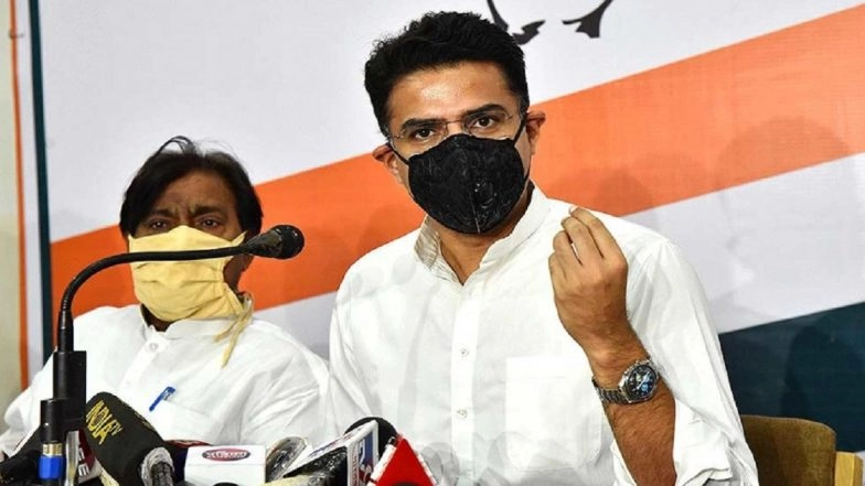 Rajasthan Political Crisis: Sachin Pilot, Rebel Congress MLAs Issued Disqualification Notice by Assembly Speaker, Asked to Respond by July 17