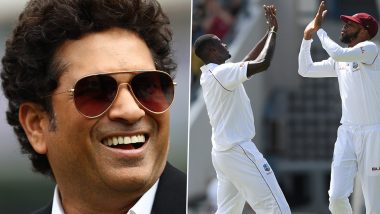 Sachin Tendulkar Lauds Jason Holder’s Move to Introduce Spinner Roston Chase Early During England's 1st Innings vs West Indies 2nd Test 2020