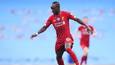 Sadio Mane Scores Liverpool's Maiden Goal as Premier League 2019-20 Champions; Netizens Hail Star for His Strike in 2-0 Win Over Aston Villa (Watch Video)