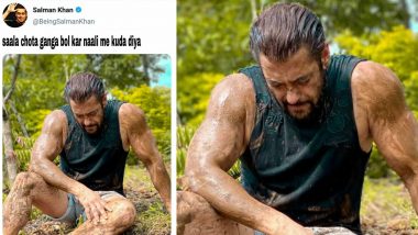 Salman Khan’s Muddy Pic as a ‘Farmer’ Becomes the New Target of Funny Memes and Jokes (View Tweets)