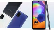 Samsung Galaxy A31 Smartphone&rsquo;s Price Slashed by Rs 1,000 in India; Now Available at Rs 20,999