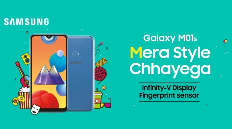 Samsung Galaxy M01s Smartphone Launched in India at Rs 9,999