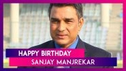 Happy Birthday Sanjay Manjrekar: His Memorable Performances Against Pakistan in 1989 Test Series