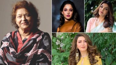 Saroj Khan Death: Tamannaah Bhatia, Kajal Aggarwal, Hansika Mourn the Demise Of Indian Cinema’s Legendary Choreographer