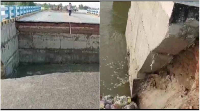 Bihar: Portion of Sattarghat Bridge on Gandak River in Gopalganj Collapses 