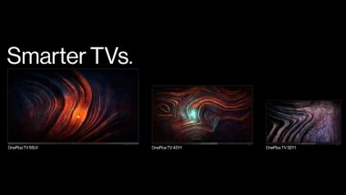 OnePlus TV 2020 Series LIVE Updates: OnePlus TV Y-Series, OnePlus TV U-Series Launched in India; Prices Start From 12,999