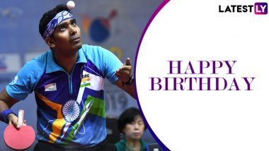 Achanta Sharath Kamal Birthday Special: Lesser-Known Facts About the Indian Table Tennis Star