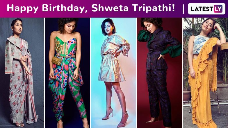 Shweta Tripathi Birthday Special: A Peek Into the Vivacious Girl’s Love for Homegrown Labels That Are Impeccable and Irresistibly Chic!