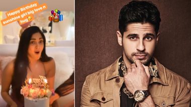 Sidharth Malhotra’s Birthday Wish for Rumoured Girlfriend Kiara Advani Is Sweet and Full of Love!