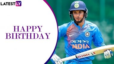 Smriti Mandhana Birthday Special: Interesting Facts About India Women’s Batting Star