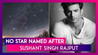 Star Named After Sushant Singh Rajput Is A SCAM!