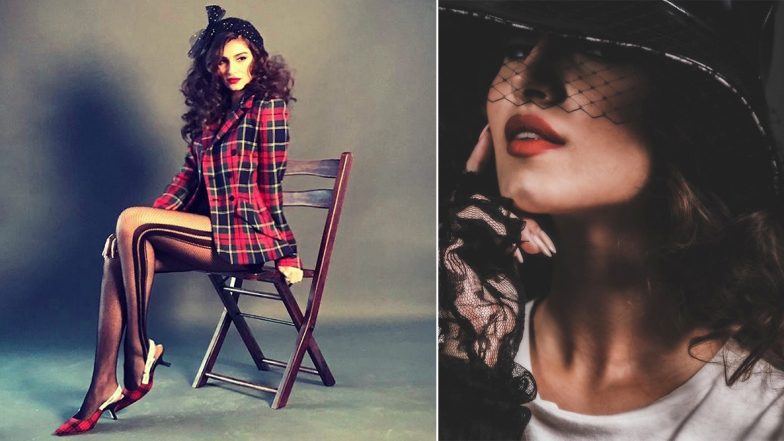 Tara Sutaria Channelling That Old World Glamour of 50&rsquo;s in This Throwback Photoshoot!