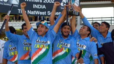 This Day That Year: India Beat England to Clinch 2002 NatWest Trophy; ICC Relieves Memorable Win on 18th Anniversary