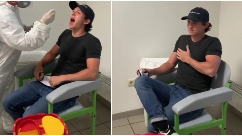 Tom Holland Gets Back to Work, Shares a Video of Getting Tested for COVID-19 Pre-Shoot (View Post)