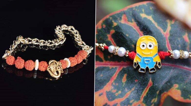 Raksha Bandhan 2020 Rakhi Designs: Rudraksha to Cartoon, 5 Types of Rakhis For Your Brother