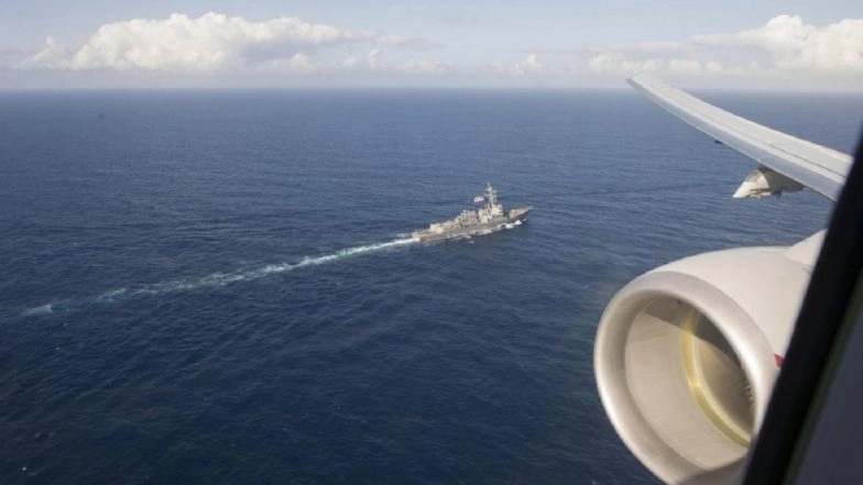US-China Tensions: American Warplane Approaches Within 100 km Distance of Shanghai, Closest in Recent History, Says Report