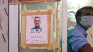 Kanpur Encounter: Photos of Main Accused Vikas Dubey Put Up at Unnao Toll Plaza by Police, Search Operation Underway to Nab History-Sheeter