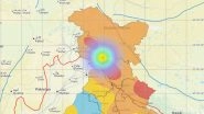 Earthquake in Jammu & Kashmir: Quake of Magnitude 3.9 on Richter Scale Hits 88 Km East of Katra
