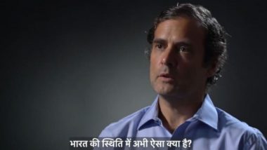 Rahul Gandhi Discusses 'Issues That Led to Intrusion by China', Says 'PM's Constant Blunders Have Fundamentally Weakened India'; Watch Video